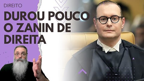 ZANIN vota CONTRA MARCO TEMPORAL deixando CAIR a MÁSCARA: LÓGICO que é um SÓ mais um ESQUERDISTA