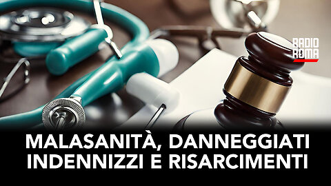 MALASANITÀ, DANNEGGIATI, INDENNIZZO E RISARCIMENTO (Con Denise Barone e Rossella Burzi)