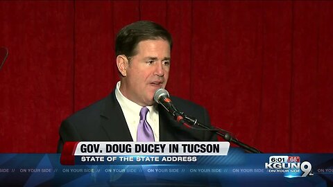 Governor Doug Ducey emphasizes several themes for State Of The State Address in Tucson