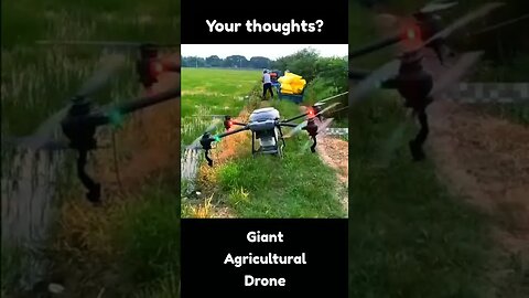 Huge BEAST Drone to help out farmers
