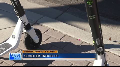Lime scooters put on hold in Meridian