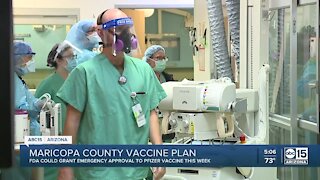 Maricopa County vaccine plan