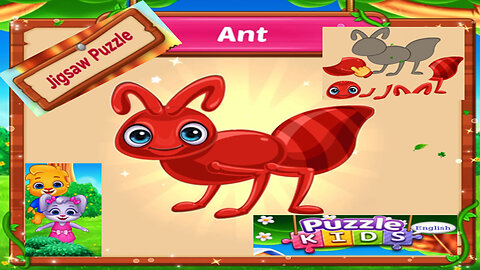 Jigsaw Puzzle ant