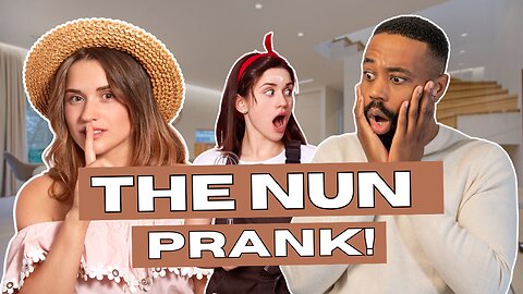 The NunPrank _She has no Idea what_s.behind Her.Craziest Reactions