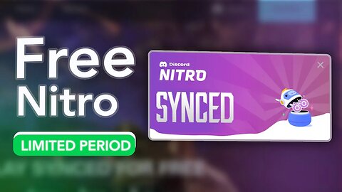 Claim Your Free DISCORD Nitro NOW | Synced X Discord