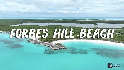 Forbes Hill Beach, Little Exuma, Bahamas (2 beaches and great snorkeling)