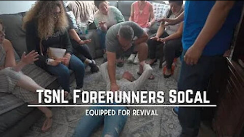 Equipping the TSNL Forerunner SoCal team for REVIVAL ON HUNTINGTON BEACH!!!