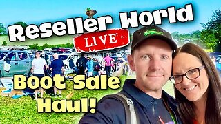 Rhyl Car Boot Sale Haul & Reselling Chat! | Reseller World LIVE