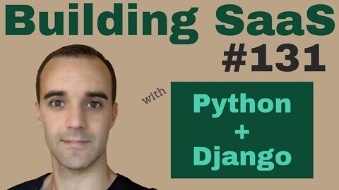 PDF Attendance Report - Building SaaS with Python and Django #131