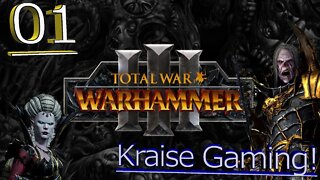 Ep:01 - Vlad's Awakening! - TW: Warhammer 3 v2.2.0 - Vampire Counts Campaign - By Kraise Gaming!