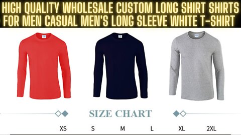 High Quality Wholesale Custom Long Shirt shirts for men...