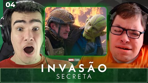 Por Essa Eu Não Esperava! 😭 - React Invasão Secreta EP. 04