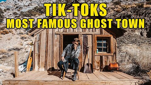 Exploring Beyond TIK TOKS most FAVORITE HAUNTED GHOST TOWN CERRO GORDO