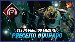 DESTINY 2 │PRECEITO DOURADO MESTRE SEM MORRER