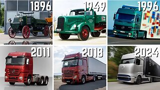 The Mercedes-Benz's Amazing 126-Year Truck Histroy - The Premium Brand