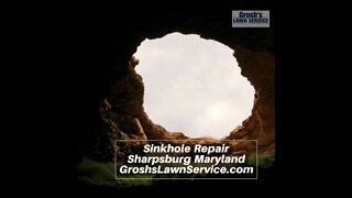 Sinkhole Repair Sharpsburg Maryland Landscaping Contractor