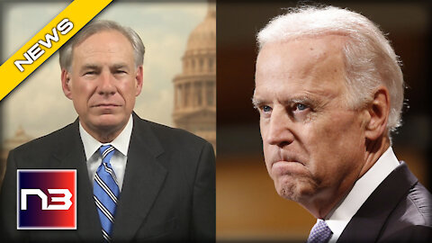 Texas Governor EXPLODES On Biden For Creating a Health Emergency in His State