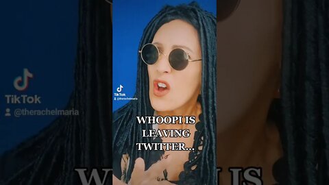 WHOOPI LEAVING TWITTER #left #whoopigoldberg #twitter #elon #elonmusk #freespeech #joebiden