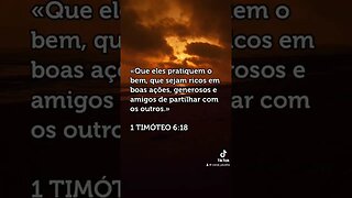 1 Timóteo 6:18 #canalyausha