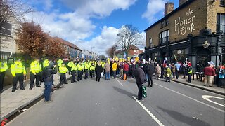 🔴 #LIVE Forrest Hill LONDON. Drag Queen Storytime Protest.