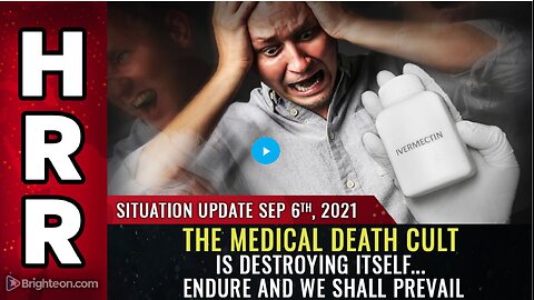 The medical DEATH CULT is destroying itself... ENDURE and we shall prevail