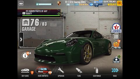 CSR2 911 GT3 TOURING (992) PRESTIGE CUP