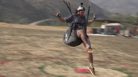 Horseshoe Bend Flight Park hosts accuracy cup for paragliders