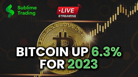 Bitcoin Up 6.3% For 2023