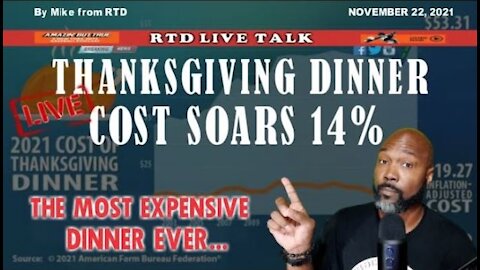 Most Expensive Thanksgiving Dinner Ever | Biden's First, Not His Last - The People's Talk Show