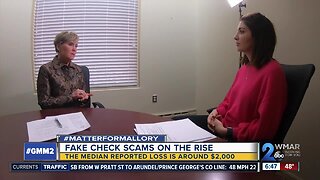 Matter for Mallory: Fake check scams are on the rise