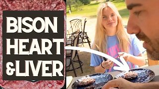 Dad & Daughter Carnivore Challenge: Bison, Heart, and Liver from Force of Nature