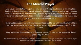 The Miracle Prayer