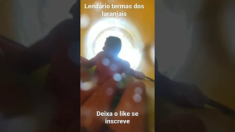 Lendário tobogã de boia #termasdoslaranjais #lendário #viral