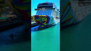 Norwegian Encore in the Caribbean 🍍🏖️ #shorts #cruiseship #viral