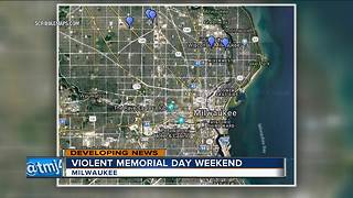 Milwaukee Memorial Day shootings leave 1 dead, 6 injured