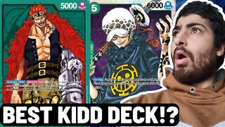 One Piece TCG Deck Profile & Gameplay: KIDD(GREEN) - OPTCG Deck Set 1