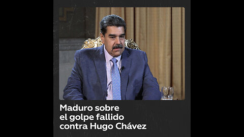 Maduro recuerda el golpe de Estado contra Hugo Chávez en 2002