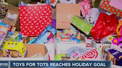 Denver Toys for Tots 'swamped with toys' after reporting dramatic drop in donations
