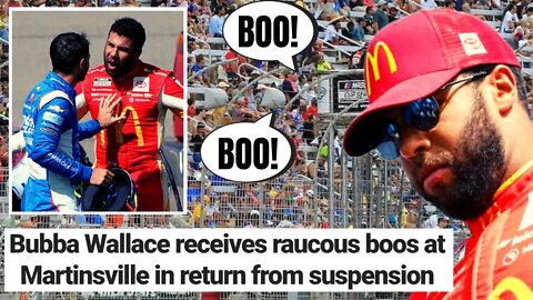 Bubba Wallace Gets BOOED By NASCAR Fans After Returning From Suspension | Everyone HATES Him