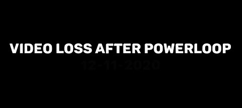 Complete Video Loss After Powerloop | DJI FPV