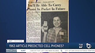 1963 article predicted cell phones