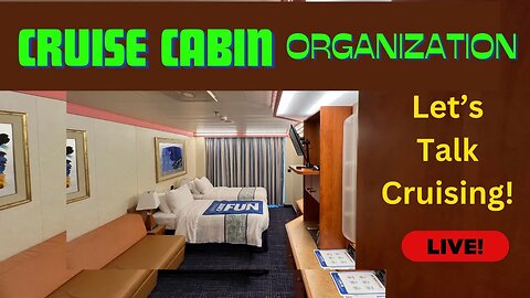How do YOU set up your cruise cabin?