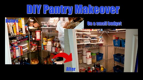 DIY Pantry Makeover