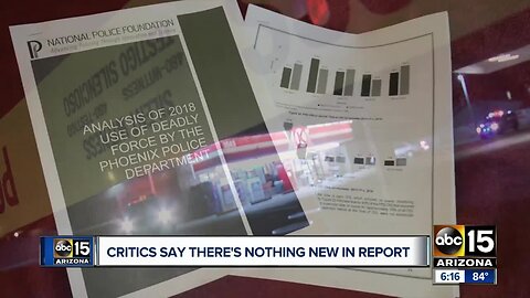 Critic's say there's nothing new in Phoenix OIS report