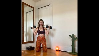 45-Minute Total Body Interval Workout with Weights | 11.21.22