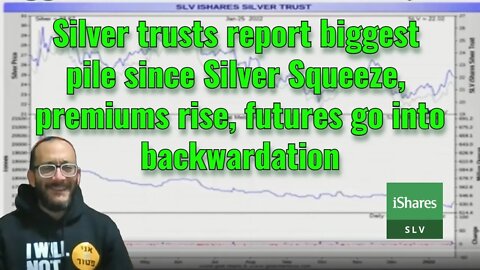 Silver trusts report biggest pile since Silver Squeeze, premiums rise, futures go into backwardation