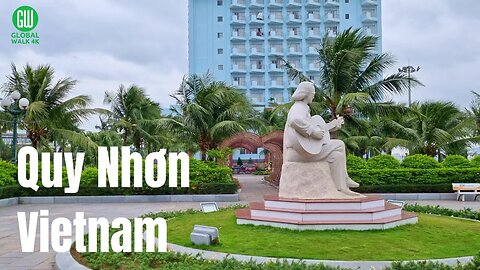 🇻🇳 Quy Nhơn City, Vietnam ╿Walking tour ⦗4k UHD 60 fps⦘