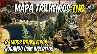 MAPA COM ATOLEIROS PARA TRILHAAS EM SNOWRUNNER [TNB] Trails Map COM MODS BRASILEIIROS