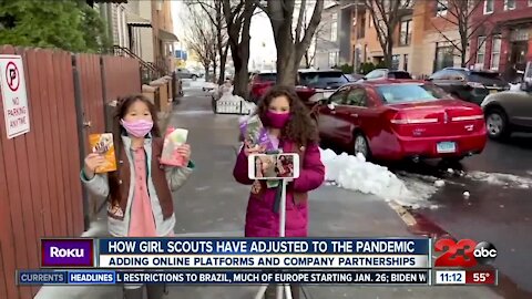 Girl Scout cookie season is officially underway