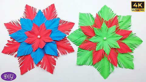 Paper Things Easy | How to Make Paper Flower Easy | DIY Paper Flowers | Easy Paper Crafts